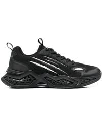 Philipp Plein - Panelled Lace-Up Sneakers - Lyst