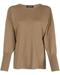 Fabiana Filippi - Fitted-Cuffs Sweater - Lyst