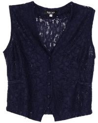 BLAKLACE - Lace V-Neck Vest - Lyst