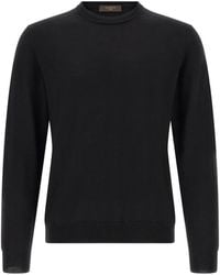 Slowear - Crew-Neck Ribbed-Trim T-Shirt - Lyst