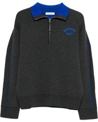 Givenchy - Half-Zipped Logo Sweater - Lyst