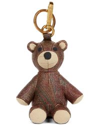 Etro - Bear Charm Keychain - Lyst