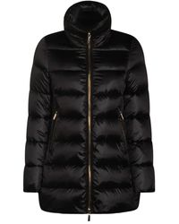 Moorer - Plumífero Con Botones - Lyst