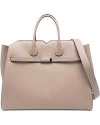 Valextra - Schultertasche aus Leder - Lyst