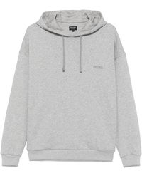 ZEGNA - Hoodie Mit Logo-Stickerei - Lyst