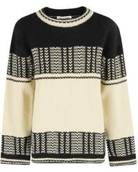 Low Classic - Patterned Sweater - Lyst