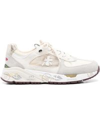 Premiata - 'Mased' Ecru Sneakers - Lyst