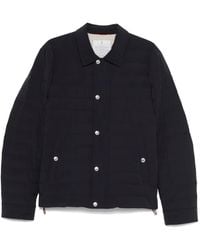 Brunello Cucinelli - Nylon Short Down Jacket - Lyst