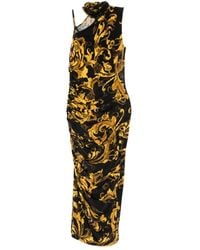 Versace Jeans Couture - Zwarte Jurk Collectie - Lyst
