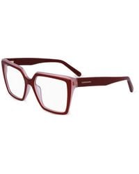 Ferragamo Eyewear - Square-Frame Glasses - Lyst