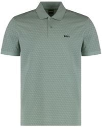 BOSS - Polo En Coton - Lyst