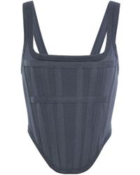 Dion Lee - Organic-cotton Corset Top - Lyst