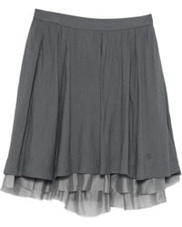 THE GARMENT - Falda Plisada A Capas - Lyst