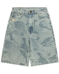 Aape By A Bathing Ape - Short À Logo Brodé - Lyst
