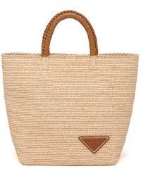 straw prada beach bag