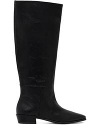 COPENHAGEN - Pointed-Toe Knee-High Boots - Lyst
