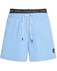 Karl Lagerfeld - Ikon Swim Shorts - Lyst