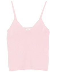 Bompard - V-Neck Strappy Tank Top - Lyst