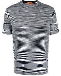 Missoni - Geometric-print Cotton T-shirt - Lyst