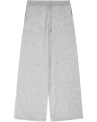 Vera Wang - Jordan Wide-Leg Track Pants - Lyst