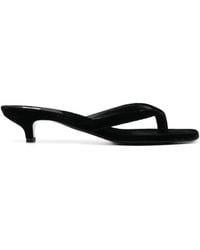 Totême - The Velvet 55mm Flip-flop Sandals - Lyst