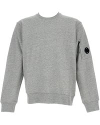 C.P. Company - Sudadera con cuello redondo y detalle Lens - Lyst