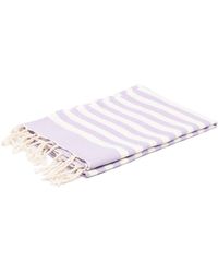 Mc2 Saint Barth - Striped Honeycomb-knit Towel - Lyst