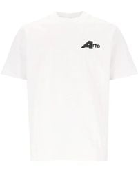 Arte' - Big A Logo-Print T-Shirt - Lyst