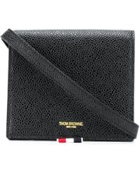 Thom Browne - Rwb Tab Crossbody Wallet - Lyst