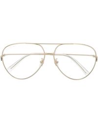 Gucci - Pilot-Frame Glasses - Lyst