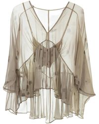 YANGKEHAN - Ruffled Blouse - Lyst