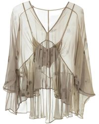 YANGKEHAN - Ruffled Blouse - Lyst
