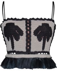 Johanna Ortiz - Saguaro Cropped Top - Lyst