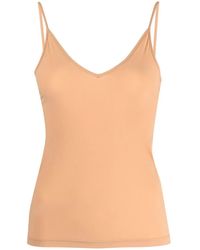 Jil Sander - V-Neck Sleeveless Top - Lyst