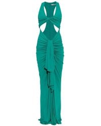 Christopher Esber - Vivenda Maxi Draped Cutout Dress - Lyst