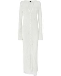 Pinko - Robe En Maille À Coupe Mi-Longue - Lyst