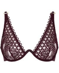Aubade - Éloge Du Désir Embroidered Bra - Lyst