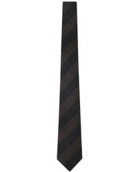 Tagliatore - Diagonal-Stripe Tie - Lyst