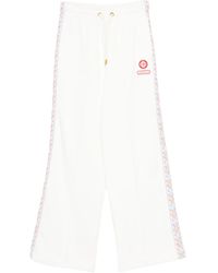 CASABLANCA - Floral-Stripe Track Pants - Lyst