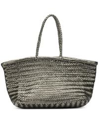 Dragon Diffusion - Woven-Design Tote Bag - Lyst