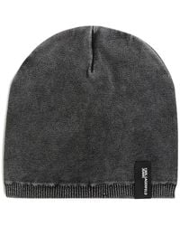 KARL LAGERFELD - Logo-Patch Beanie Hat - Lyst