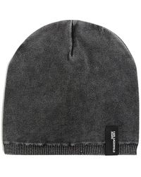 KARL LAGERFELD - Logo-Patch Beanie Hat - Lyst