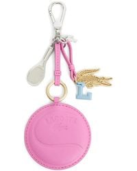 Lacoste - Logo-Detail Keyring - Lyst