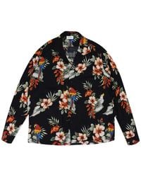 Rhude - Floral-Print Button-Up Shirt - Lyst