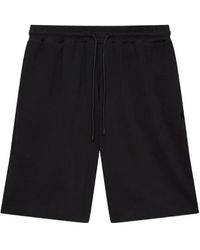 MSGM - Drawstring Logo-Detail Shorts - Lyst