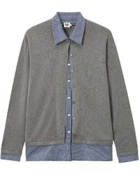B+ AB - Button-Front Layered Cardigan - Lyst