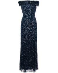 Jenny Packham - Buttercup Sequinned Gown Dress - Lyst