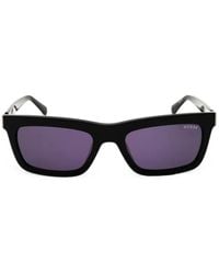 GUESS EYEWEAR - Rectangle-Frame Sunglasses - Lyst