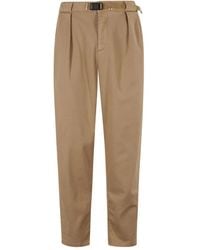 White Sand - Buckle-Fastening Pleated Trousers - Lyst