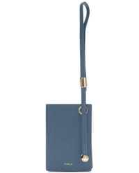 Furla - Laura Leather Strap Card Holder - Lyst